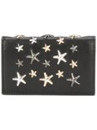 Jimmy Choo Nello Star Stud Wallet - Black