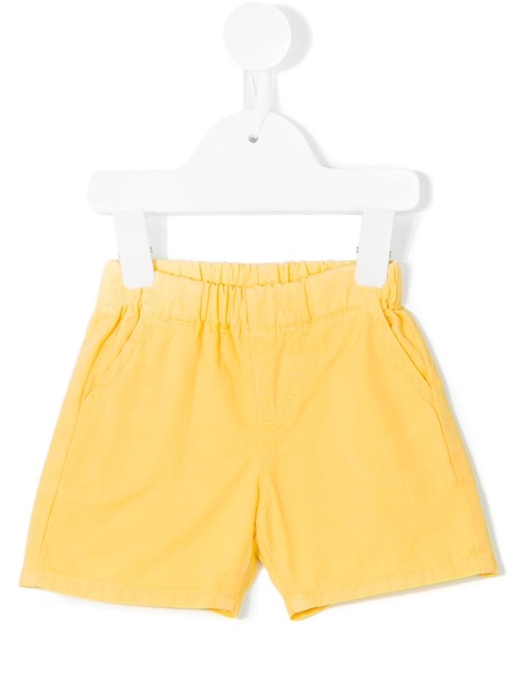 Knot - Chino Shorts - Kids - Cotton - 24 Mth, Yellow/orange