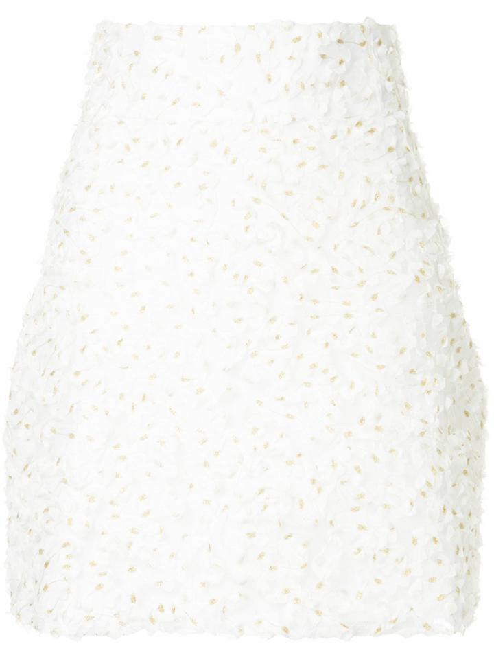 Bambah Confetti Skirt - White