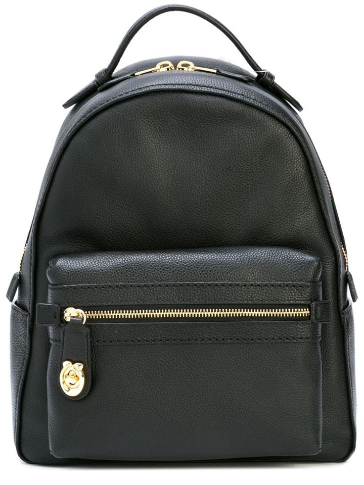 Coach Coach 35608 Liblk Leather/fur/exotic Skins->leather - Black