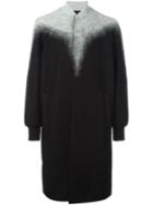 Marcelo Burlon County Of Milan 'zapaleri' Bomber Coat, Men's, Size: 48, Black, Cotton/polyester/viscose/virgin Wool