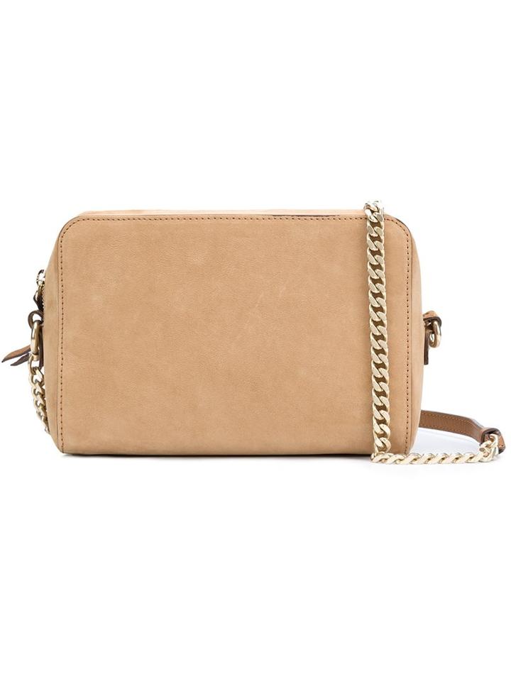 Maison Margiela Removable Lining Crossbody Bag, Women's, Brown