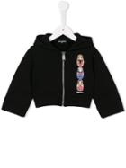 Dsquared2 Kids Russian Doll Hoodie, Girl's, Size: 12 Yrs, Black
