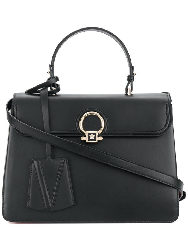 Versace Large Dv One Bag - Black