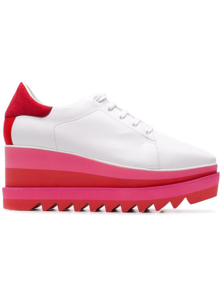 Stella Mccartney Lyse Lace-up Sneakers - White
