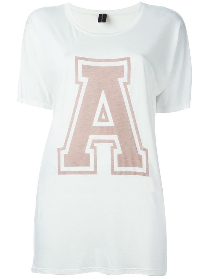 Alexandre Vauthier Logo Print T-shirt