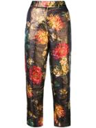 Chloe Stora Pavel Floral Trousers - Blue
