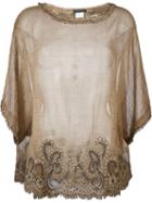 Faliero Sarti Loose Fit Embroidered Blouse
