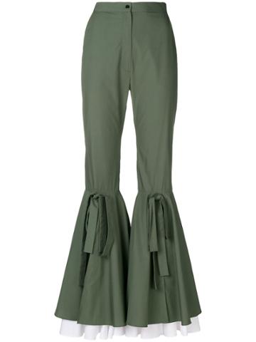 Milla Milla Flared Trousers - Green