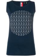 Rossignol Logo Moon Tank Top - Blue