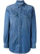 Dolce & Gabbana Denim Shirt, Women's, Size: 44, Blue, Cotton
