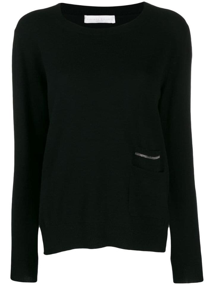 Fabiana Filippi Fine Knit Jumper - Black