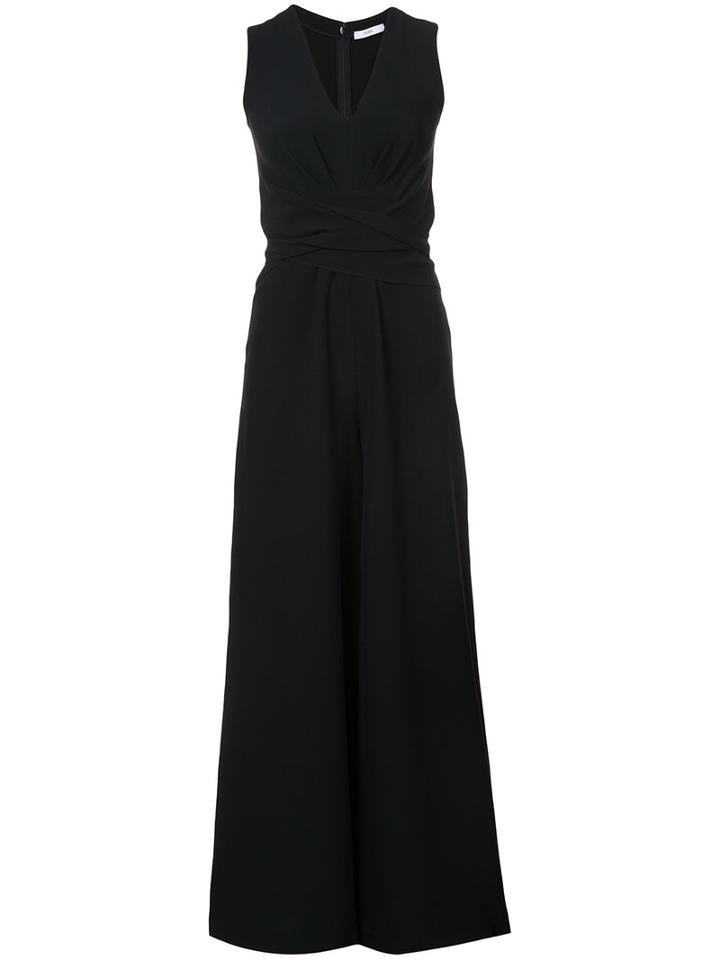 Tome - Long V-neck Dress - Women - Acetate/viscose - 0, Black, Acetate/viscose