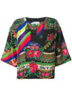 Pierre-louis Mascia Floral Print Blouse - Black