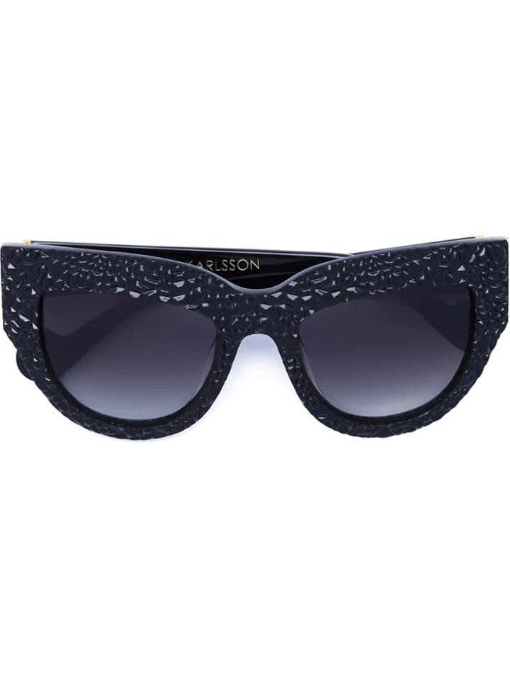 Anna Karin Karlsson 'lush Lily' Sunglasses - Black