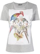 Alexander Mcqueen Lettering T-shirt - Grey