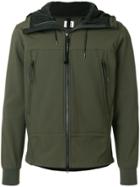 Cp Company Zip Pocket Hooded Jacket - Green