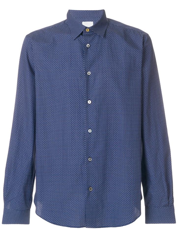 Paul Smith Polka Dot Shirt - Blue