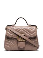 Gucci Beige Marmont Mini Quilted Leather Shoulder Bag - Neutrals