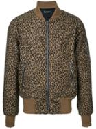 Amiri - Leopard Print Bomber Jacket - Men - Cotton - M, Brown, Cotton