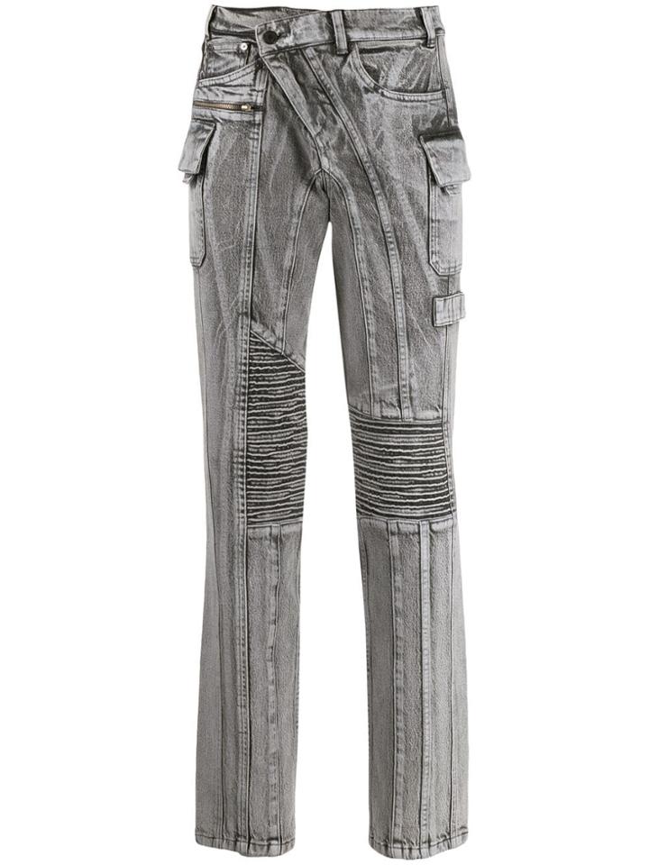 Ottolinger Fitted Cargo Jeans - Grey