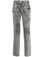 Ottolinger Fitted Cargo Jeans - Grey