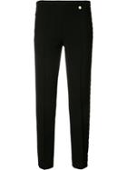 Versace Collection Mesh Insert Trousers - Black