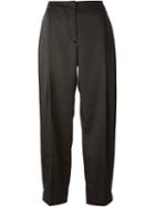 Cedric Charlier Wide Leg Cropped Trousers