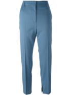 Dorothee Schumacher 'cool Ambition' Trousers, Women's, Size: 1, Blue, Spandex/elastane/acetate/viscose/virgin Wool