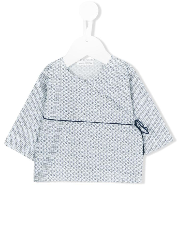 Pèqueno Tocon - Balista Shirt - Kids - Cotton - 6-9 Mth, Blue
