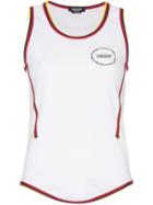 Calvin Klein 205w39nyc Logo Front Crew Neck Tank Top - Neutrals