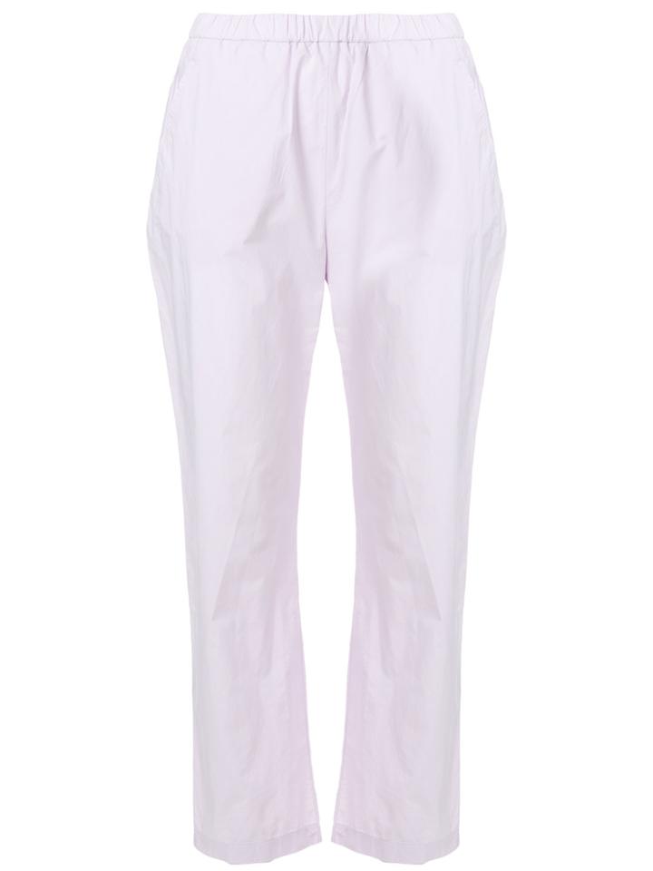 Humanoid Cropped Trousers - Pink & Purple