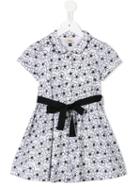 Armani Junior Floral Print Dress, Toddler Girl's, Size: 4 Yrs, Black