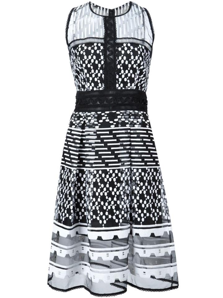 Jonathan Simkhai Sheer Embroidered Dress