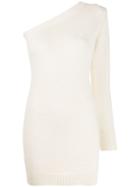 Federica Tosi One Shoulder Mini Dress - White