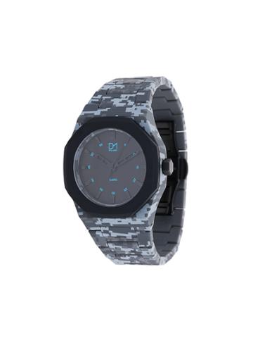 D1 Milano Camouflage Watch - Grey