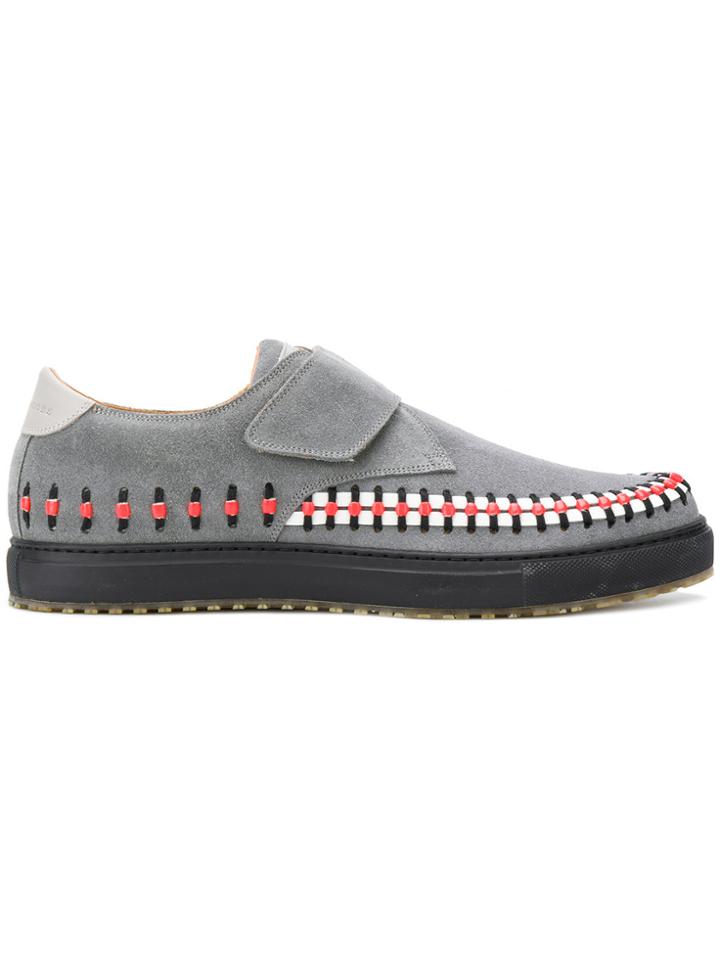 Marc Jacobs Woven Detail Sneakers - Grey