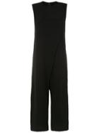Osklen Asymmetrical Jumpsuit - Black