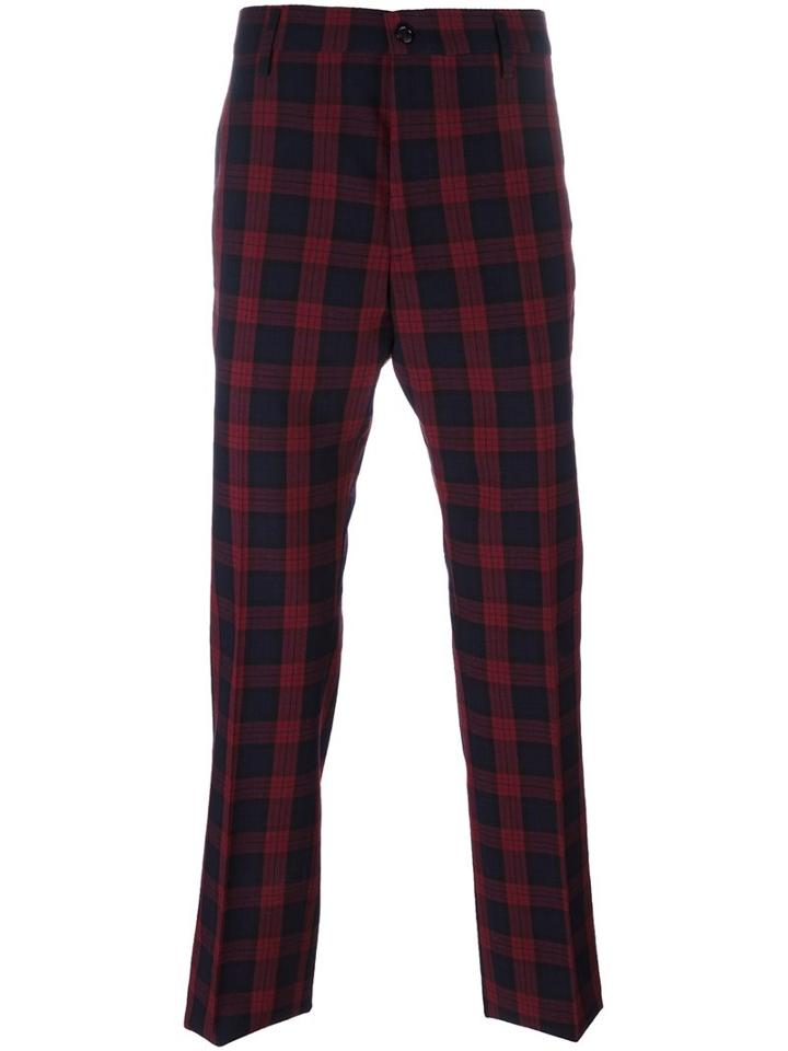 Golden Goose Deluxe Brand Checked Trousers