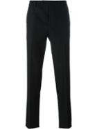 Ermanno Scervino Slim-fit Tailored Trousers, Men's, Size: 46, Black, Cotton/cupro/wool/spandex/elastane