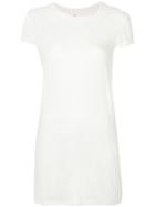 Rick Owens - Long Length T-shirt - Women - Cotton - 40, White, Cotton