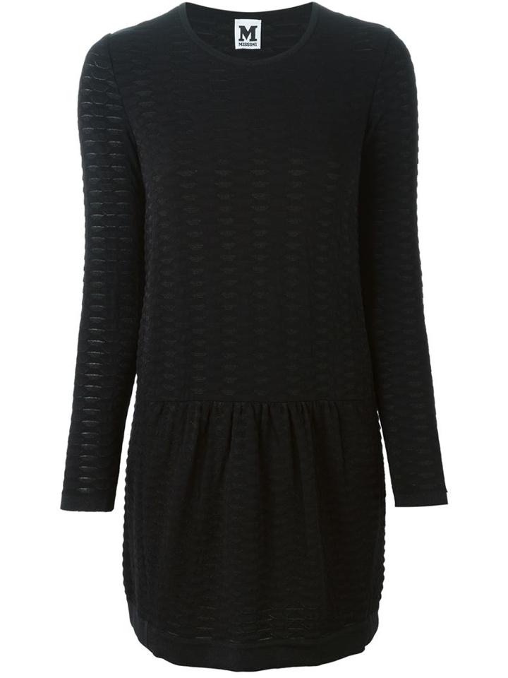 M Missoni Patterned Flared Dress