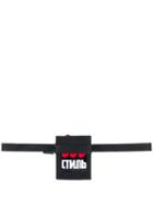 Heron Preston Logo Waist Wallet - Black