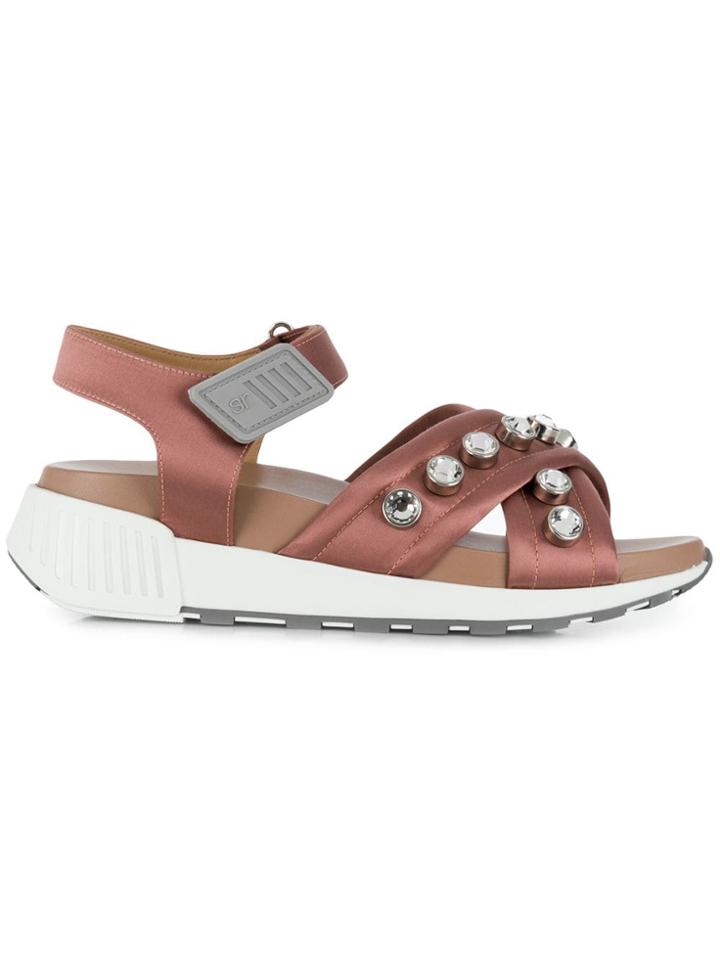 Sergio Rossi Sr Icona Sandals - Pink