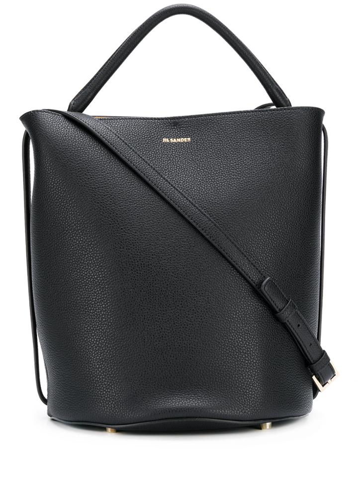 Jil Sander Bucket Bag - Black