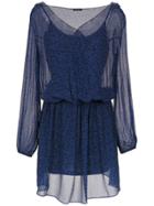 Tufi Duek Tulle Dress - Blue