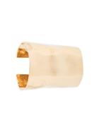 Proenza Schouler Large Hammered Cuff - Metallic