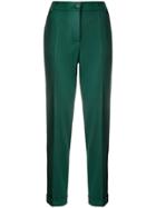 P.a.r.o.s.h. Side Stripe Slim-fit Trousers - Green