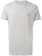 Versace Collection Plain T-shirt, Men's, Size: Large, Nude/neutrals, Cotton