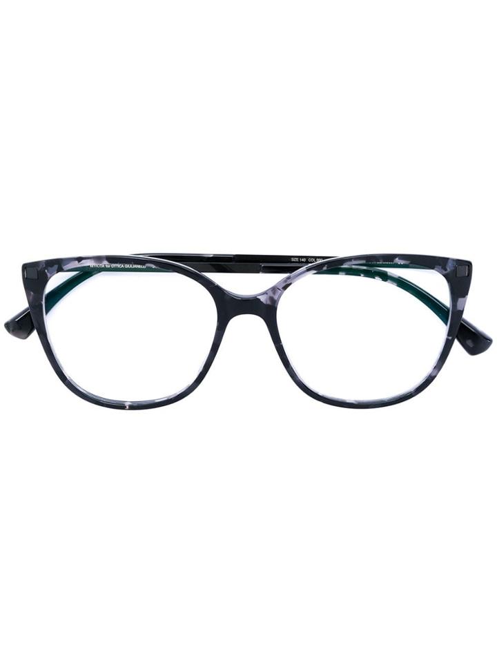 Mykita Tortoise-shell Effect Glasses - Black
